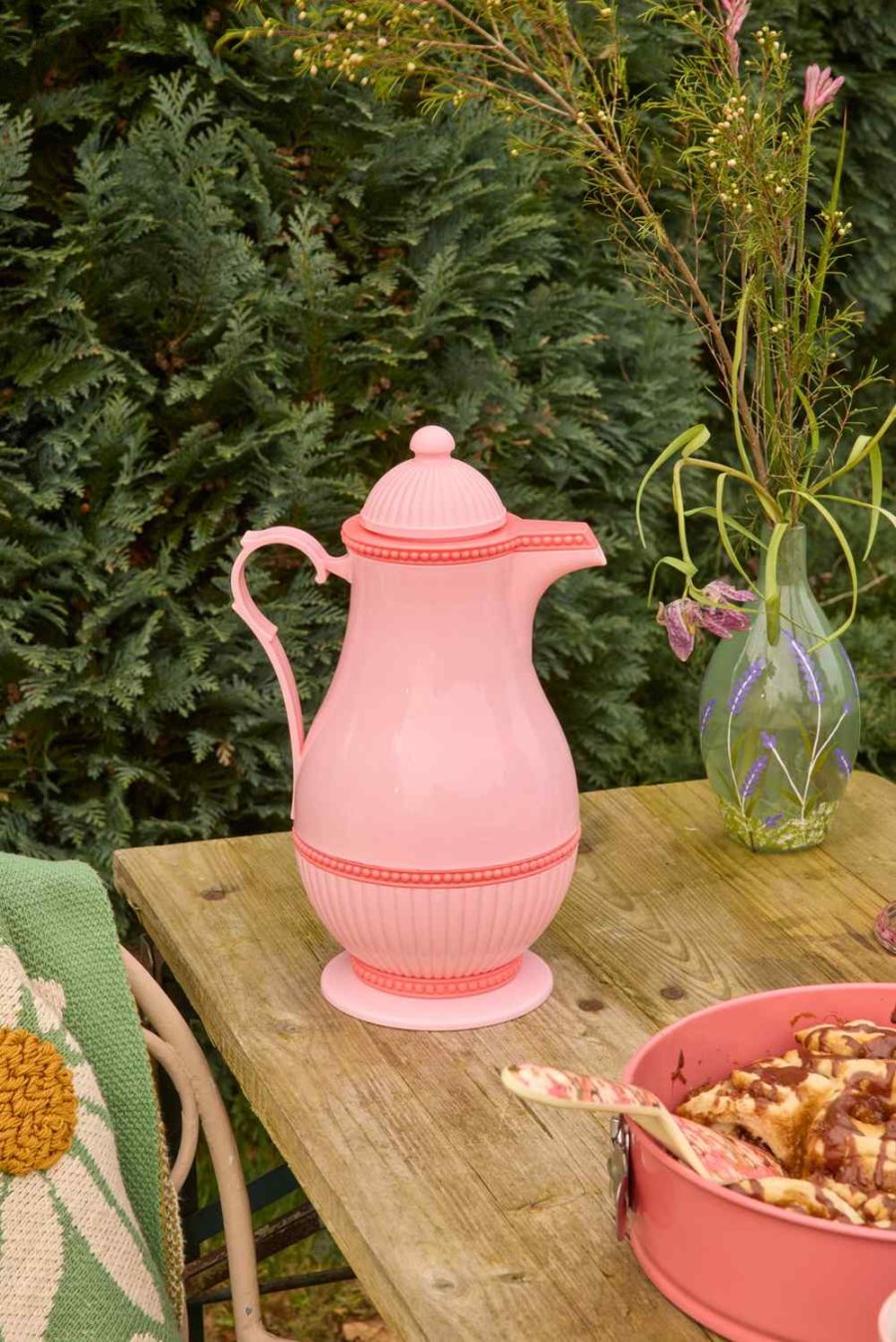 RICE Vintage Termokande 1 L, Pink