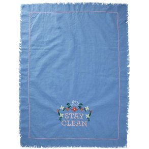 RICE Viskestykke 50x70 cm, Bl