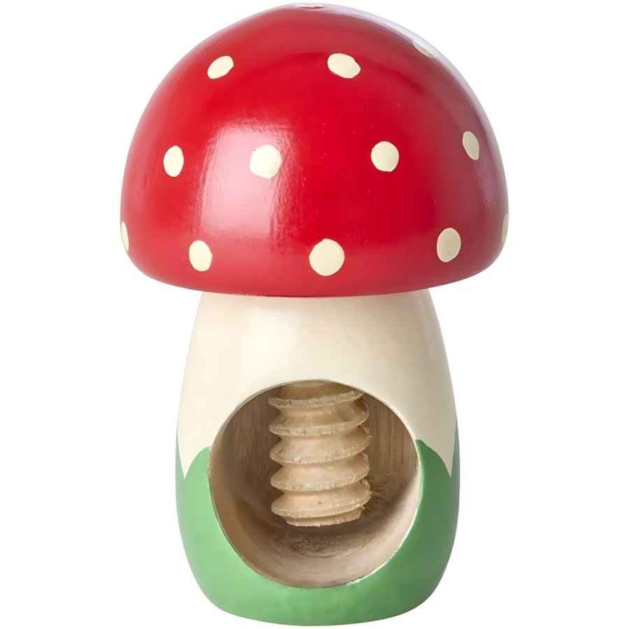 RICE Nussknacker Pilz 13,5 cm, Rot