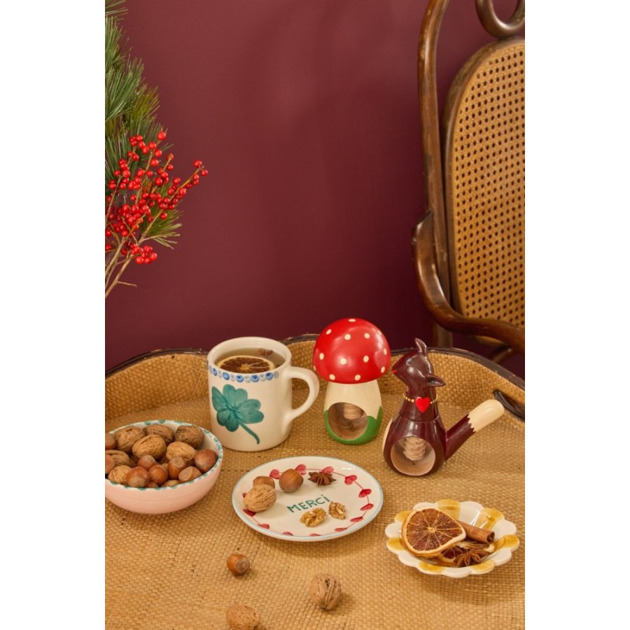 RICE Nussknacker Eichh�rnchen 13,5 cm, Mangobaum