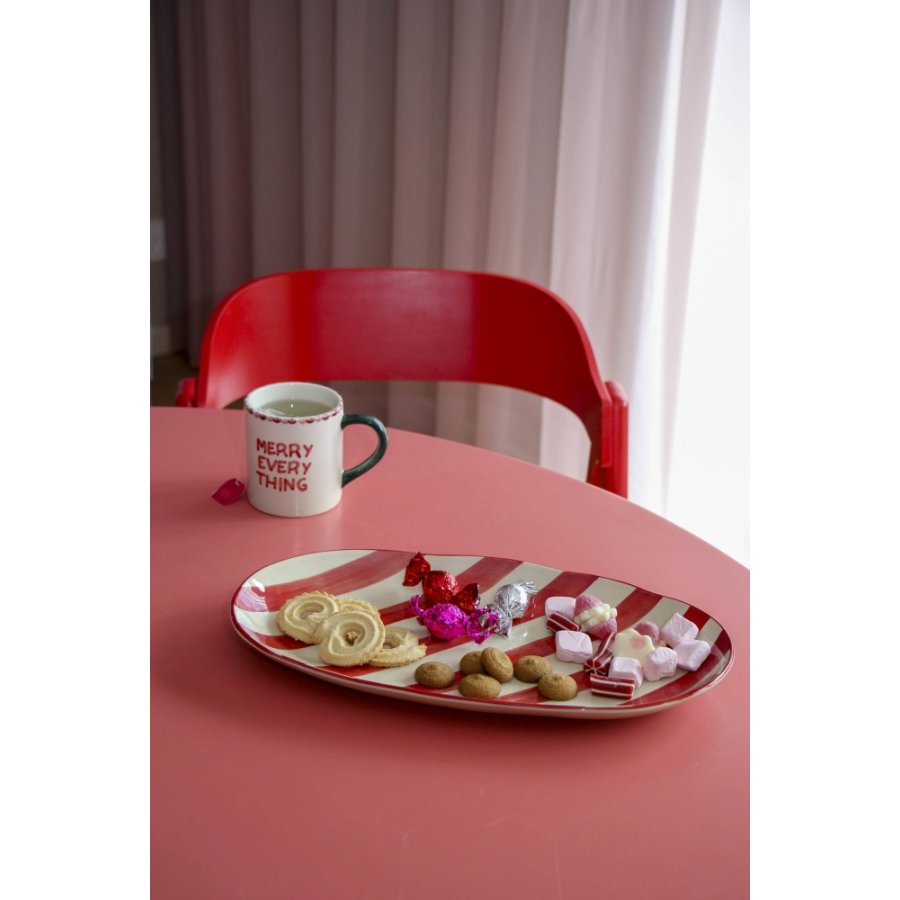 RICE Christmas Hand-Painted Tasse 42 cl, Merry Everything