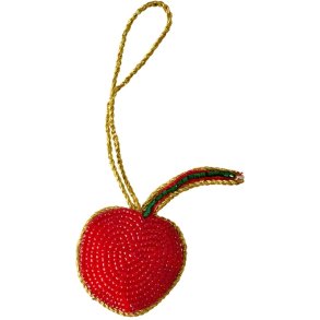 RICE Weihnachtsanh&auml;nger 3,9 cm, Cherry