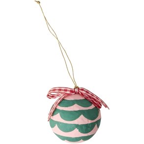 RICE Weihnachtskugel �5 cm, Gr&uuml;n