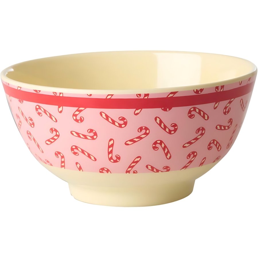 RICE Christmas Schale �15 cm, Candy Cane