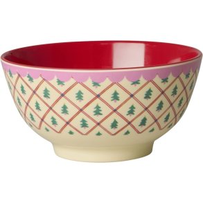 RICE KIDS Christmas Kom 15 cm, Cream