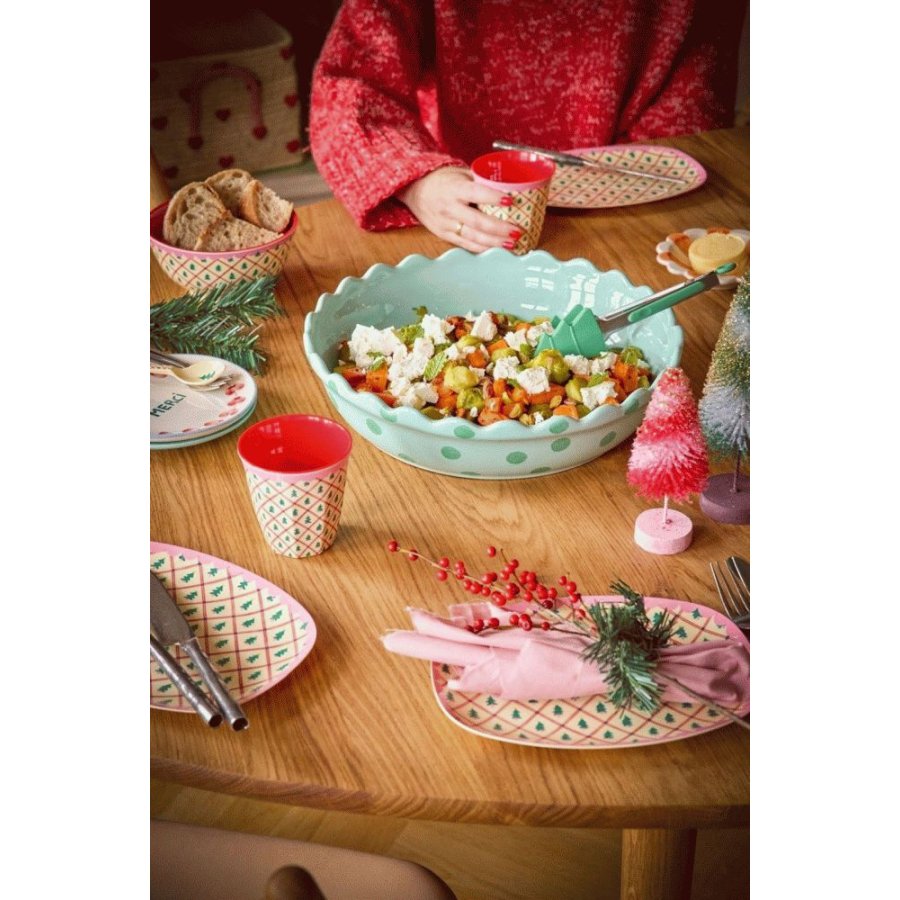 RICE KIDS Christmas Schale 15 cm, Cream