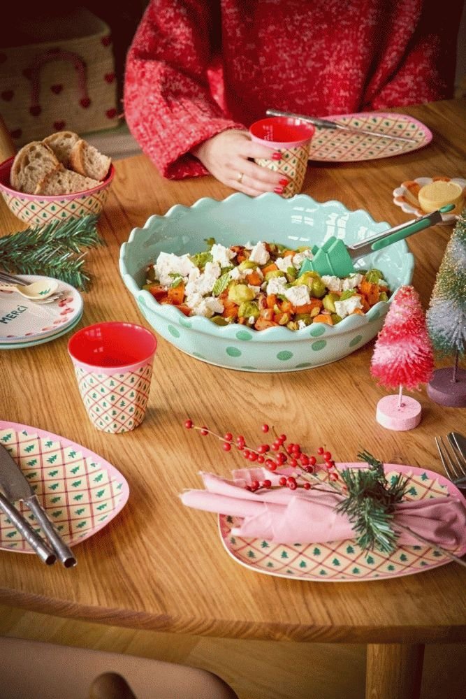 RICE KIDS Christmas Schale 15 cm, Cream