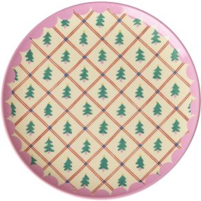 RICE KIDS Christmas Bord 16,5 cm, Cream