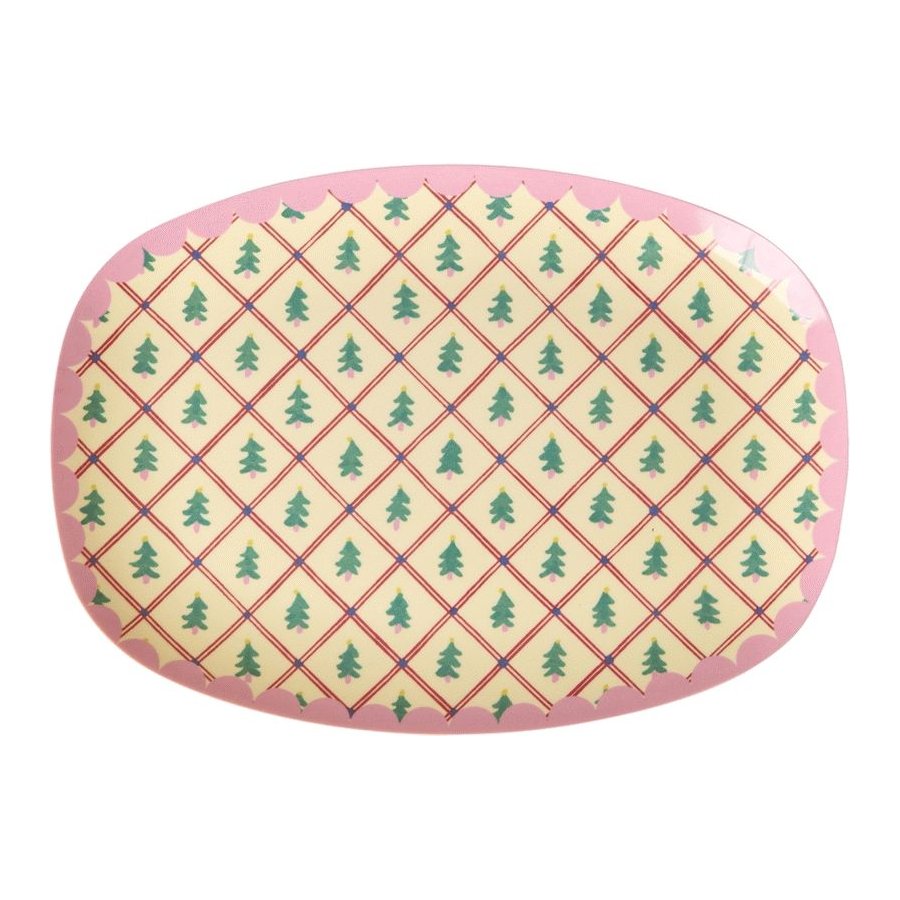 RICE KIDS Christmas Teller 16,5 cm, Christmas Trees