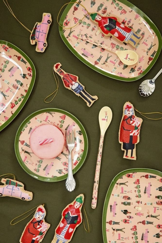 RICE KIDS Holiday Teller 16,5 cm, Dusty Pink