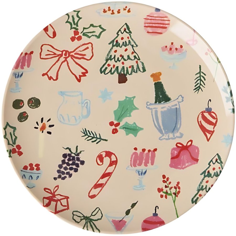 RICE Christmas Teller 16 cm, Xmas Galore