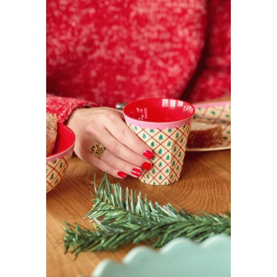 RICE KIDS Christmas Tasse 25 cl, Cream