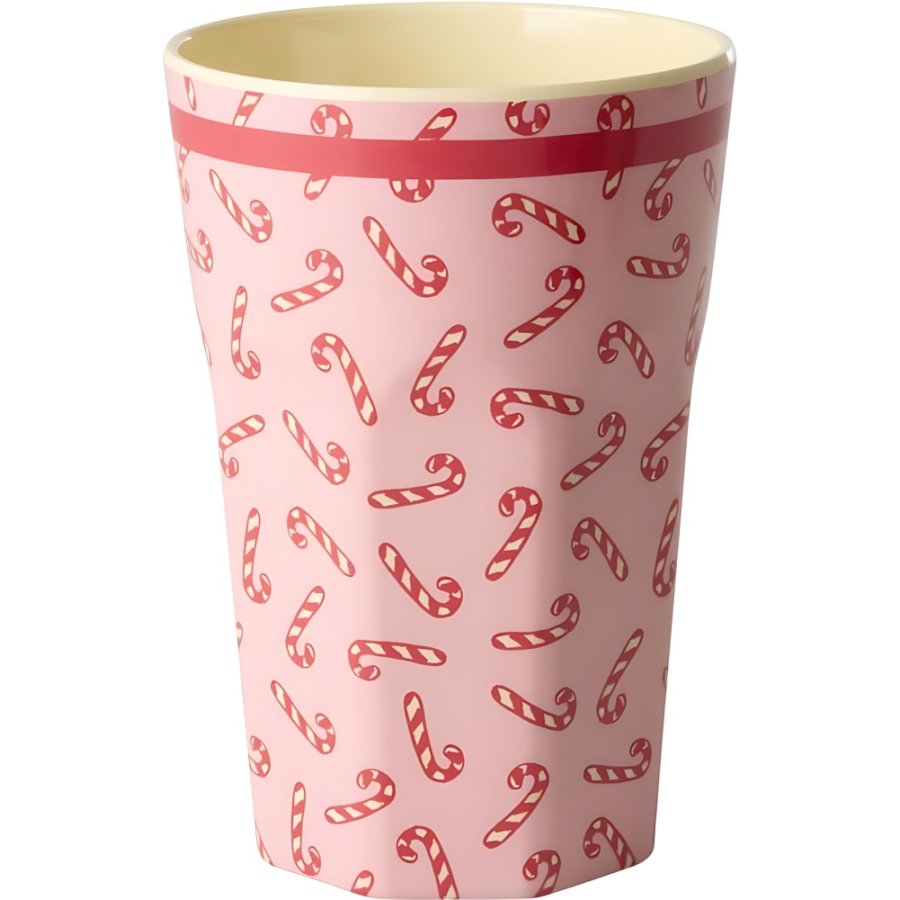 RICE Christmas Krus 40 cl, Candy Cane