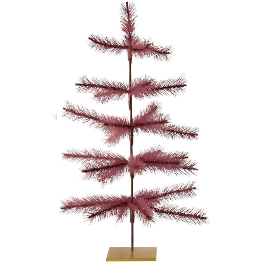 RICE Weihnachtsbaum H60 cm, Pink
