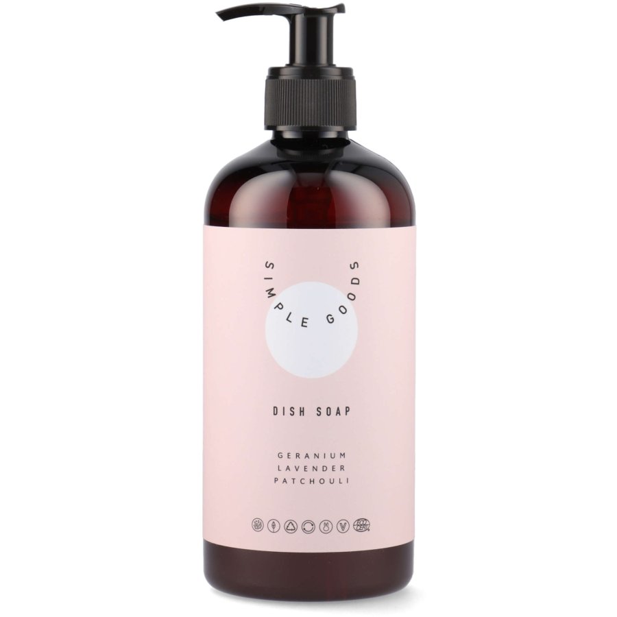 Simple Goods Splmittel 450 ml, Geranie/Lavendel/Patchouli