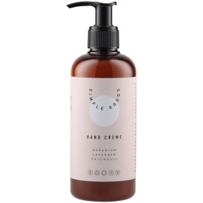 Simple Goods Handcreme 250 ml, Geranie/Lavendel/Patchouli