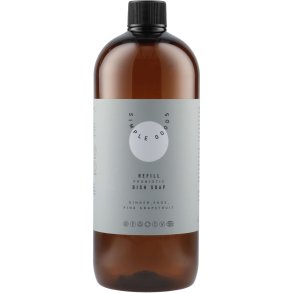 Simple Goods Splmittel Nachfllflasche 1000 ml, Ginger/Sage/Grapefruit