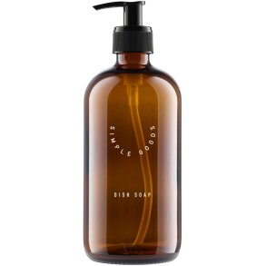 Simple Goods Glasflaske til Opvaskemiddel 500 ml