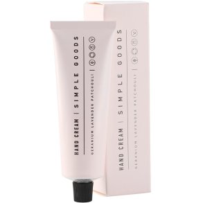 Simple Goods Handcreme 50 ml, Geranie/Lavendel/Patchouli
