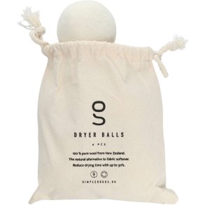 Simple Goods Trocknerblle 4er Set, Wolle