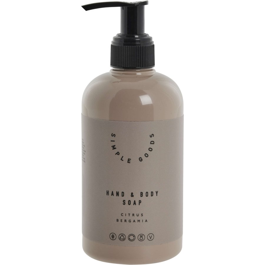 Simple Goods Hand- und Krperseife 300 ml, Citrus Bergamia