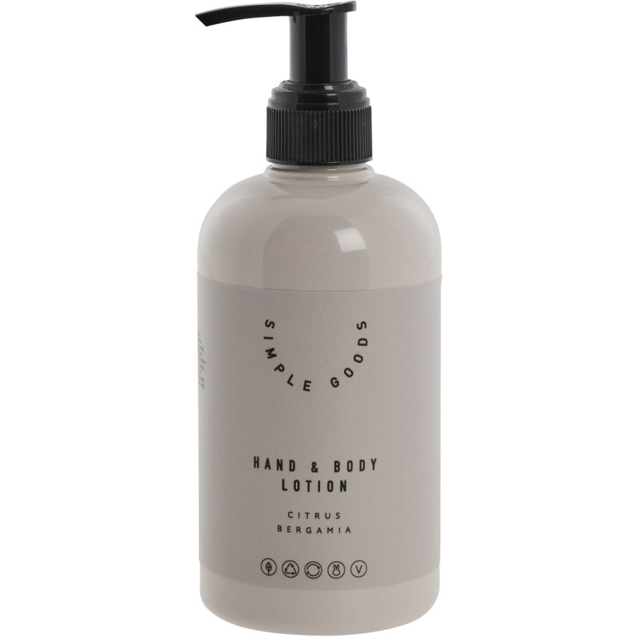 Simple Goods Hand- und Krperlotion 300 ml, Citrus Bergamia