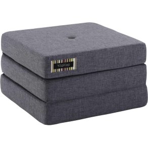 By KlipKlap KK 3 Fold Madras 65x195 cm, Bl�/Gr�