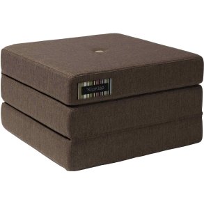 By KlipKlap KK 3 Fold Madras 65x195 cm, Brun/Sand