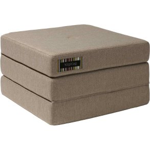 By KlipKlap KK 3 Fold Madras 65x195 cm, Sand