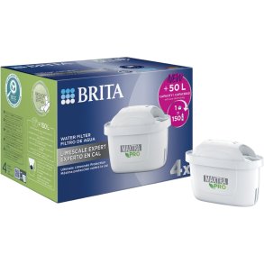 Brita MXPro Patroner Limescale 4 stk, Hvid